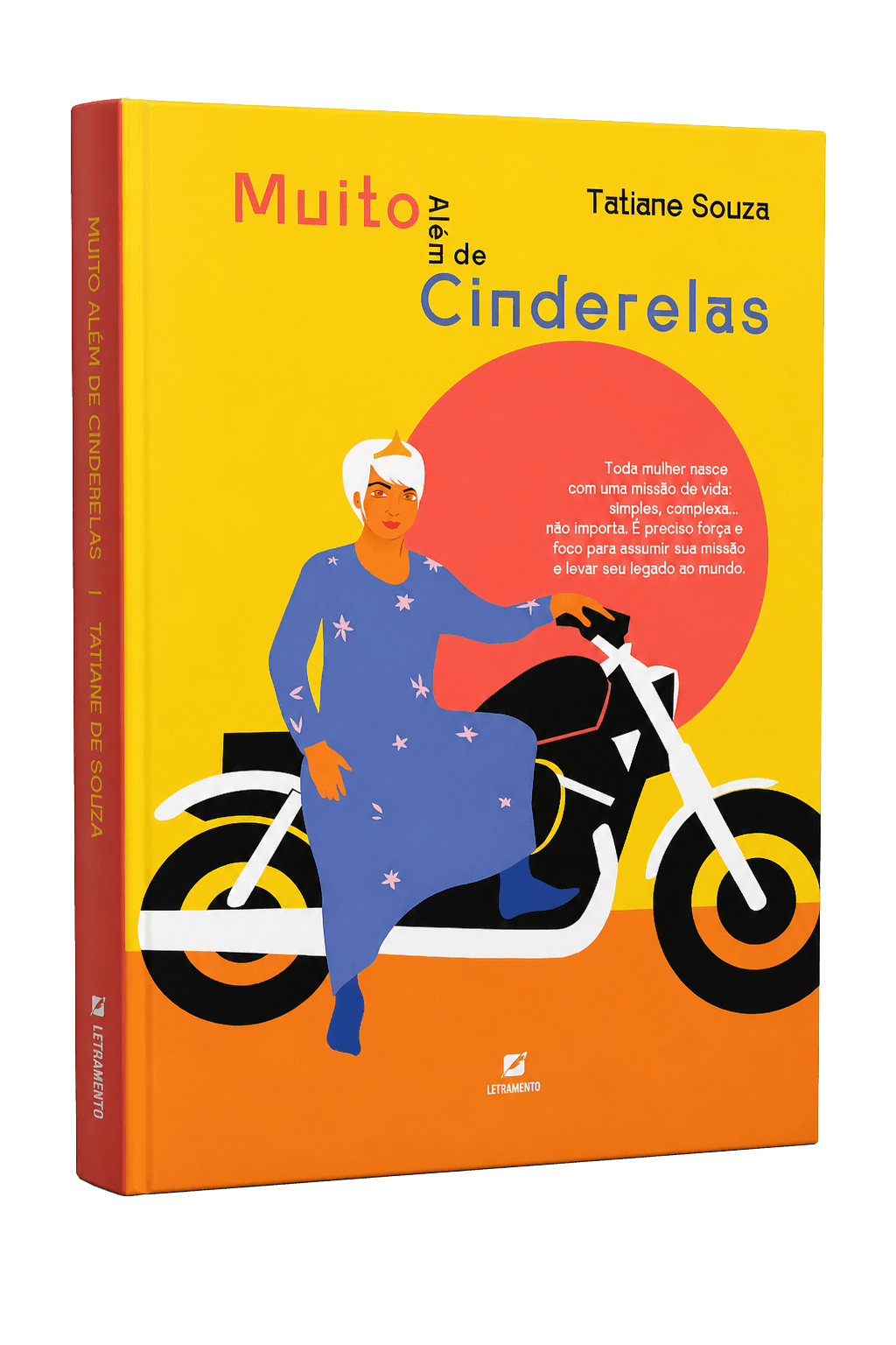 Capa do livro Muito Além de Cinderelas, de Tati Souza